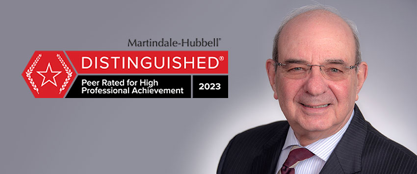 Albert P. Roberts recognized as Martindale Hubbell 2023 Distinguished Attorneys | SDG News